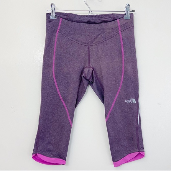 The North Face Leggings Capris Purple Pink Small - Picture 8 of 8